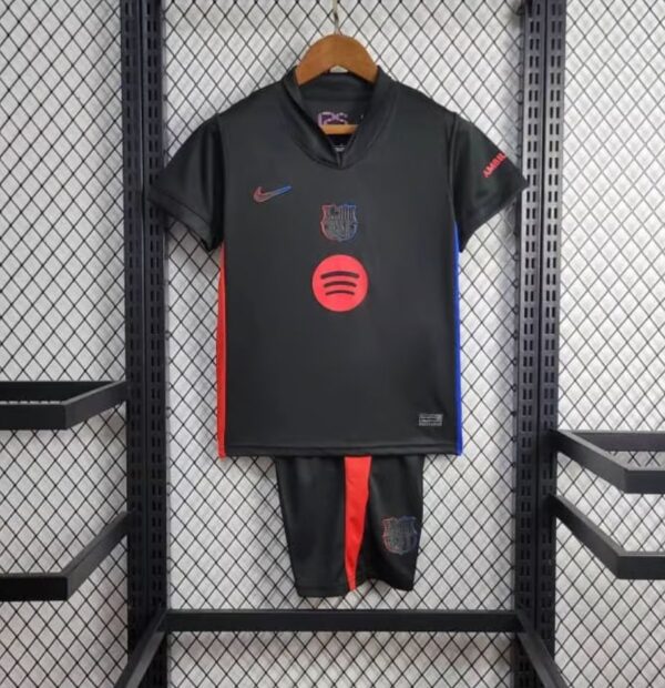 Barcelona away kit for kids 24/25